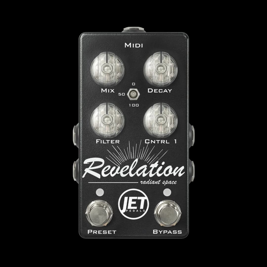 The Jet Revelation Reverb Guitar Pedal By JET Pedals