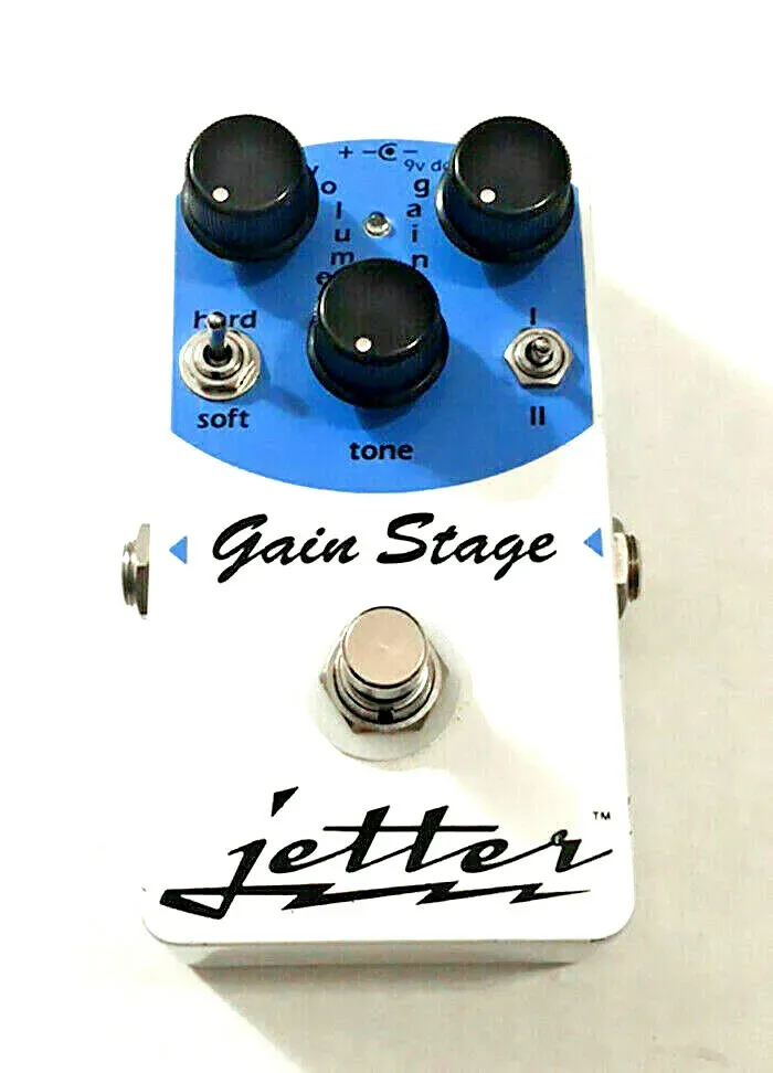 Gain Stage Blue Guitar Pedal By Jetter