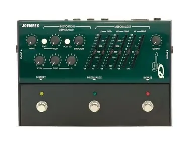 gbQ Distortion / EQ / Enhancer Pedal Guitar Pedal By Joemeek