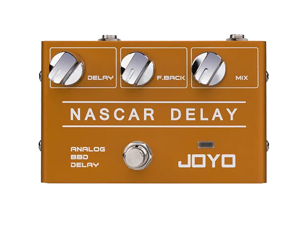 R Series R-10 Nascar Delay Guitar Pedal By Joyo