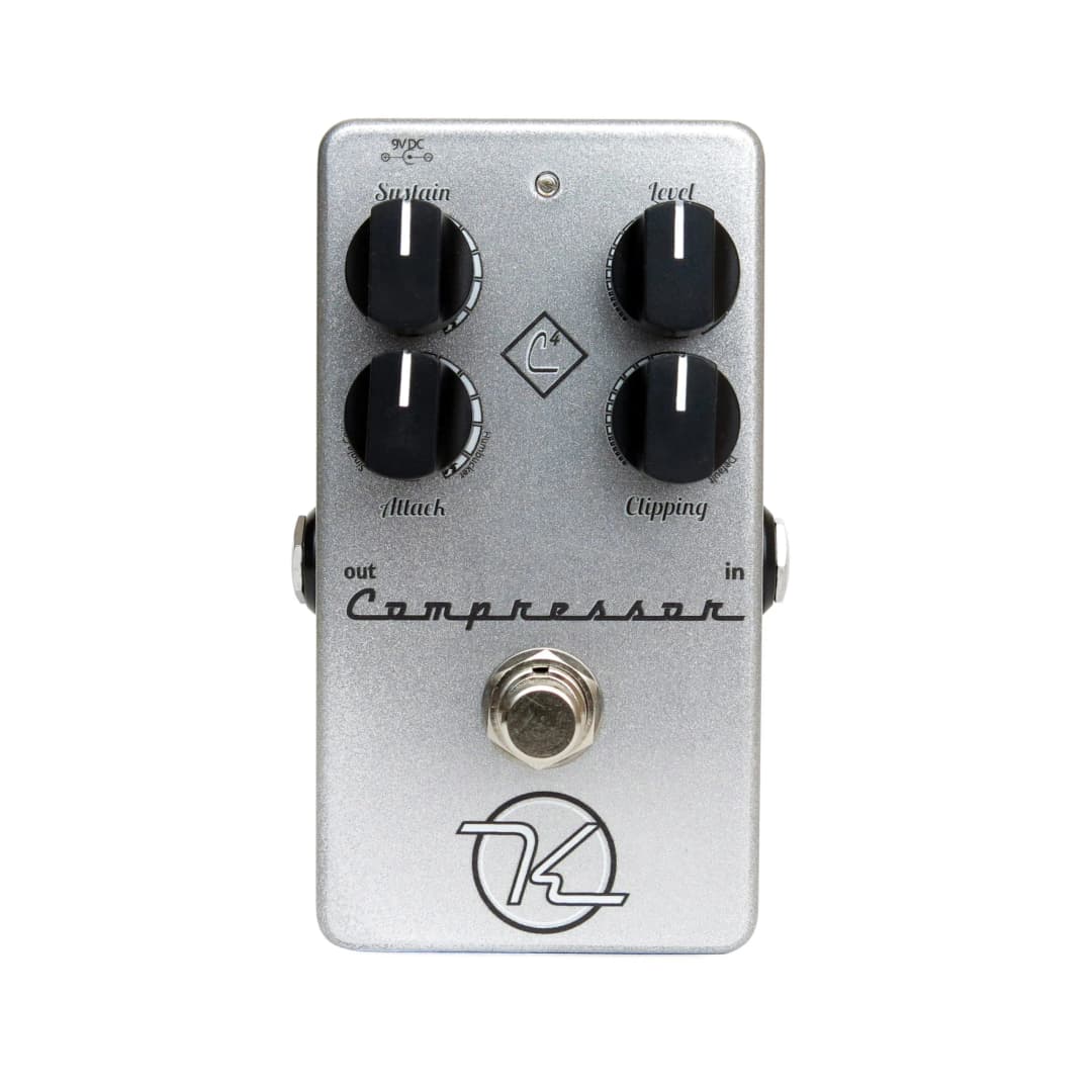 4 Knob Compressor Guitar Pedal By Keeley