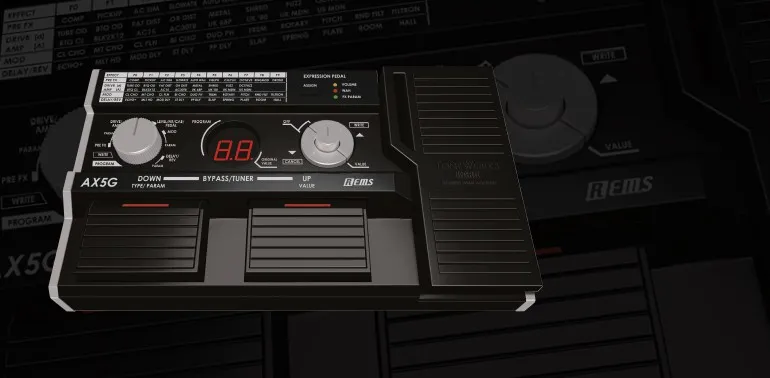 ToneWorks AX5G Guitar Pedal By Korg