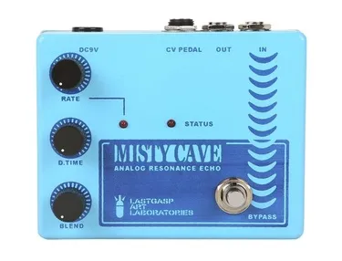 MISTY CAVE Guitar Pedal By Lastgasp Art Laboratories
