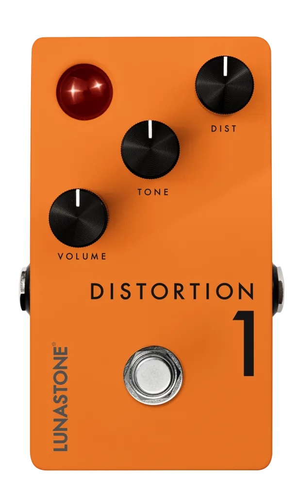 Distortion 1 Guitar Pedal By Lunastone