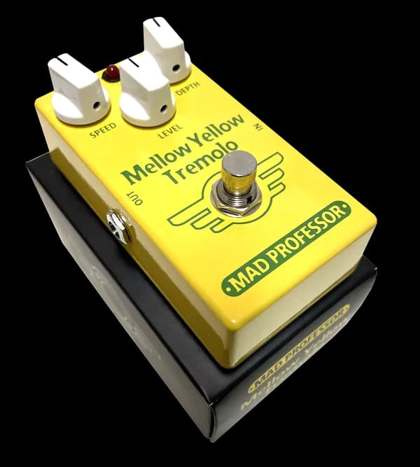Mellow Yellow Tremolo Guitar Pedal By Mad Professor