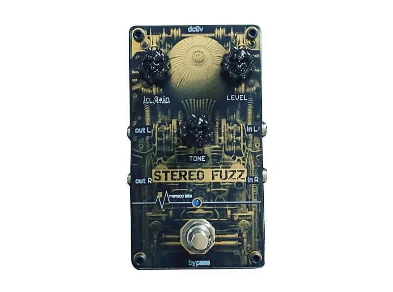 Stereo Fuzz Guitar Pedal By Maneco Labs