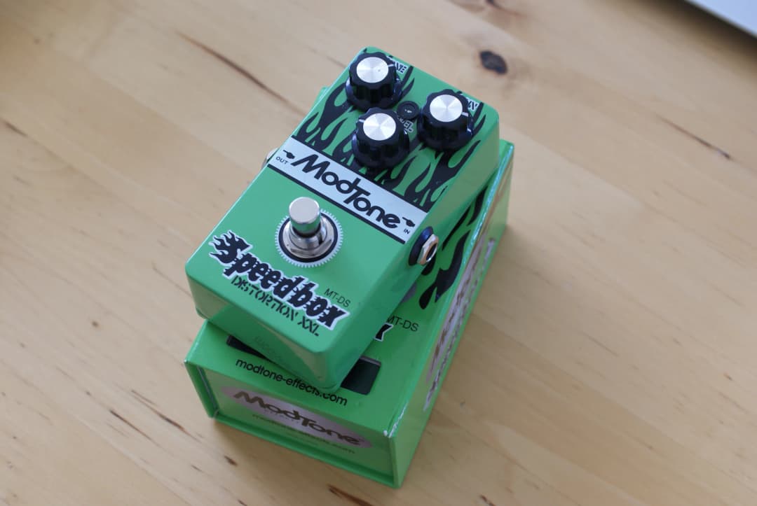 MT-DS Speedbox Distortion XXL Guitar Pedal By ModTone