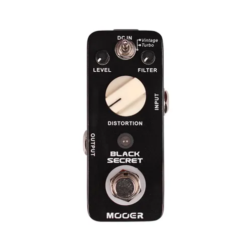 Black Secret Guitar Pedal By MOOER
