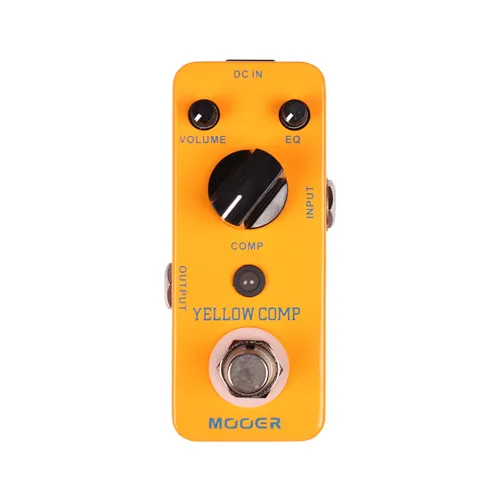 Yellow Comp Guitar Pedal By MOOER