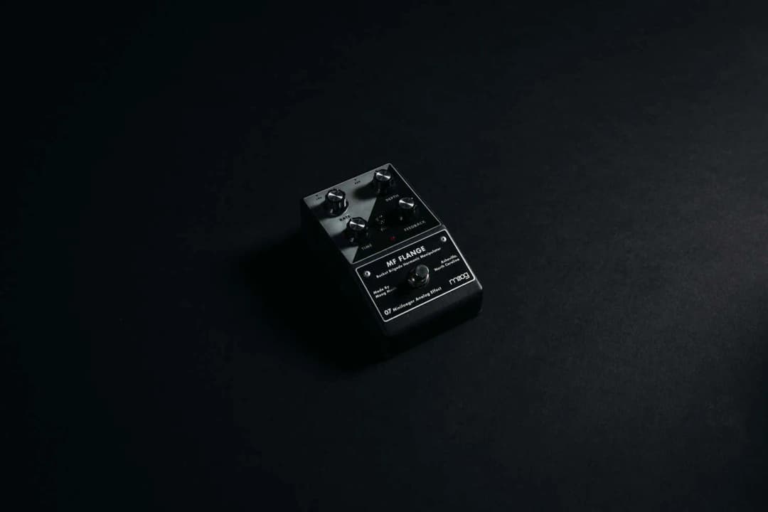 MF Flange Guitar Pedal By Moog