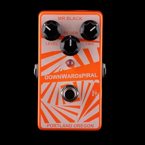 Downward Spiral Guitar Pedal By Mr. Black