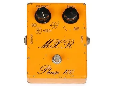 Phase 100 Script Logo Vintage Guitar Pedal By MXR
