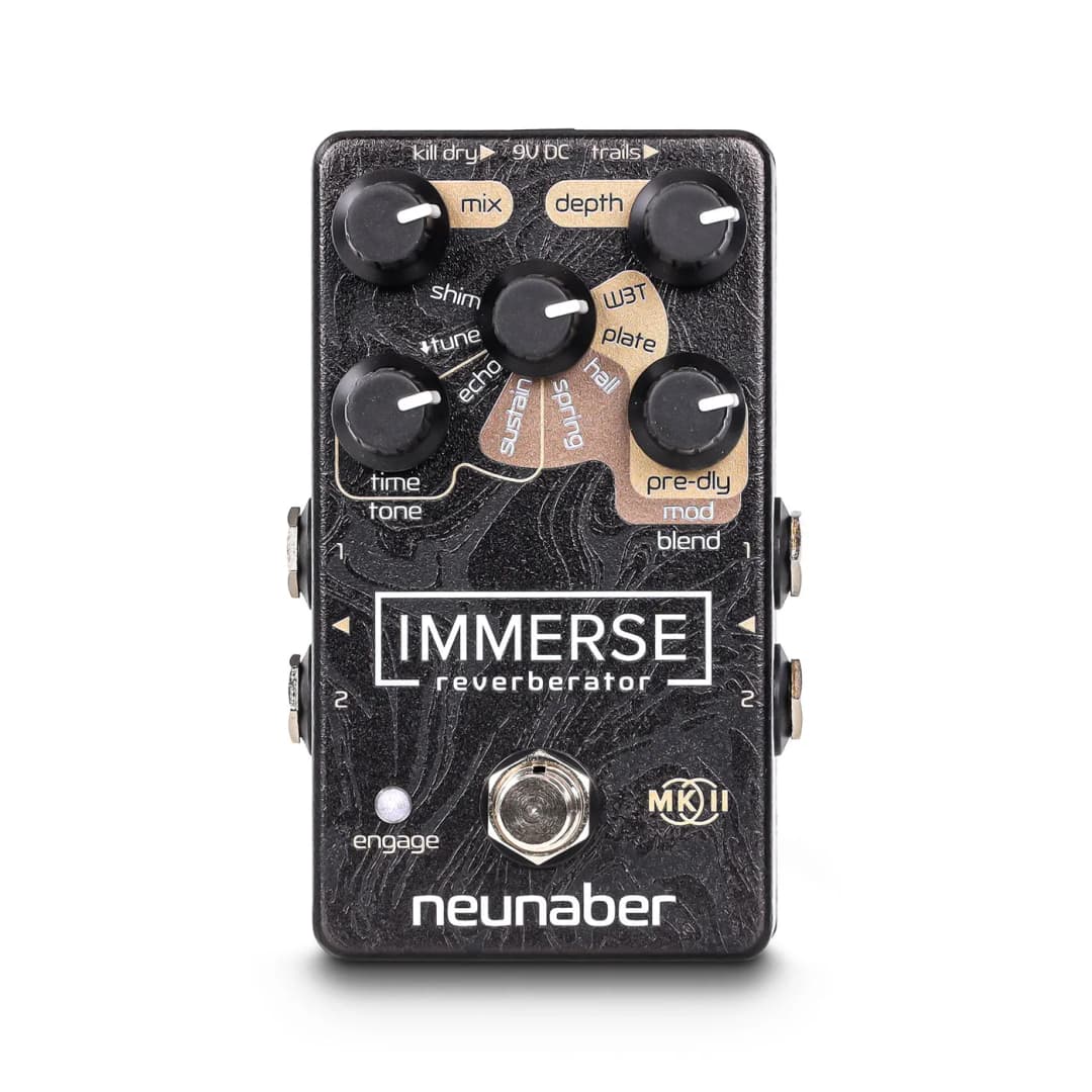 Immerse Reverberator Mk II Guitar Pedal By Neunaber Audio