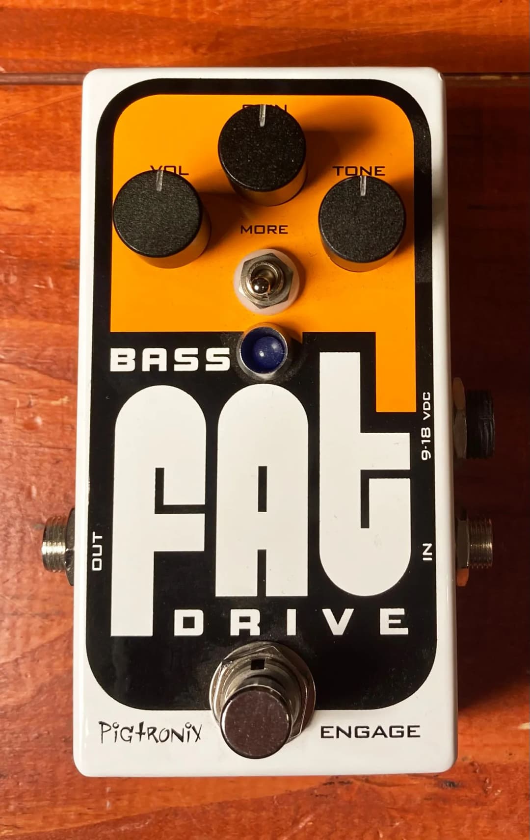 Bass Fat Drive Guitar Pedal By Pigtronix