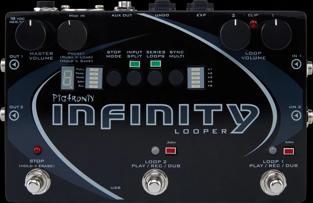 Infinity Looper Guitar Pedal By Pigtronix