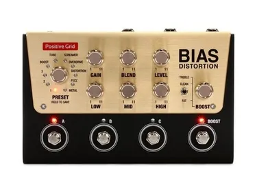 Bias distortion pro Guitar Pedal By Positive Grid