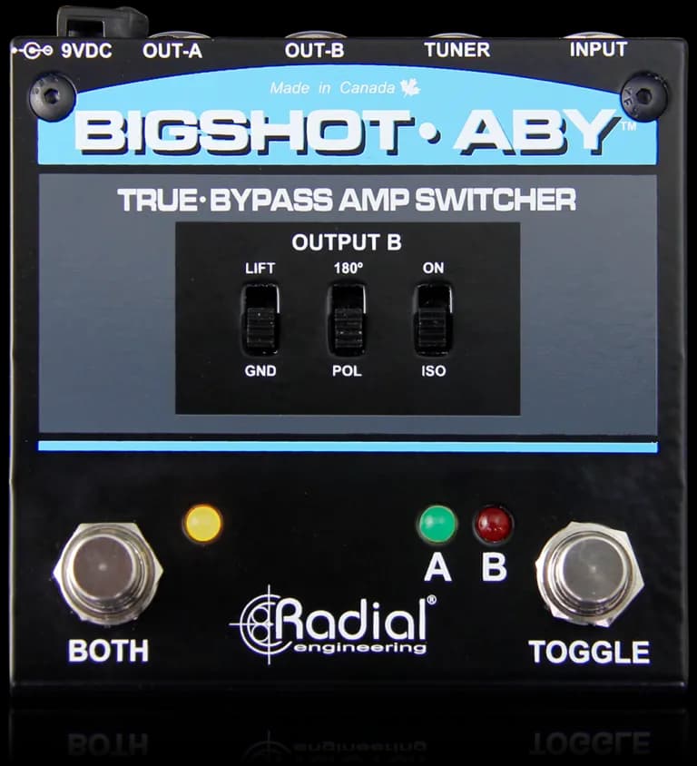 BigShot ABY Guitar Pedal By Radial