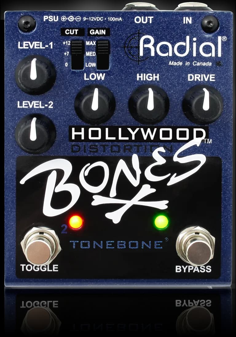 Bones Hollywood Guitar Pedal By Radial