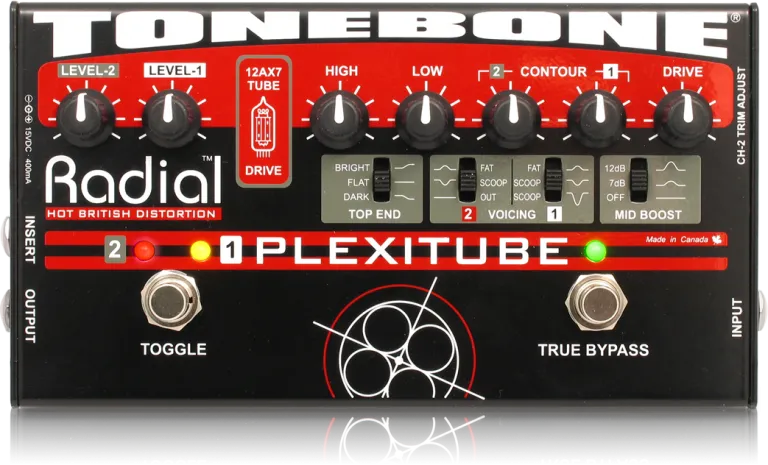 Plexitube Guitar Pedal By Radial
