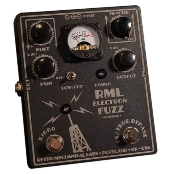 Electron Fuzz Custom Guitar Pedal By Retro Mechanical Labs
