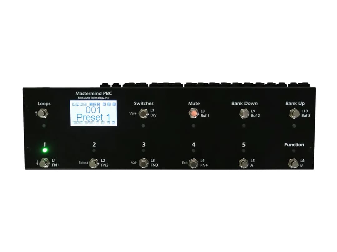 Mastermind PBC Guitar Pedal By RJM