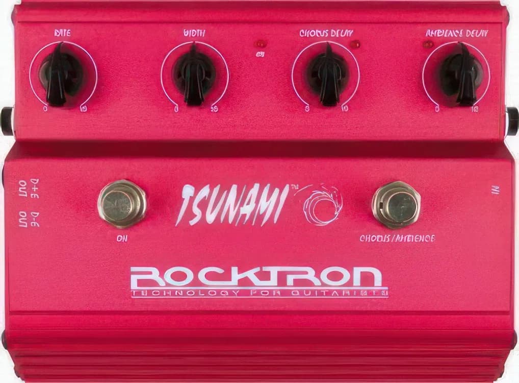 Tsunami Chorus Guitar Pedal By Rocktron