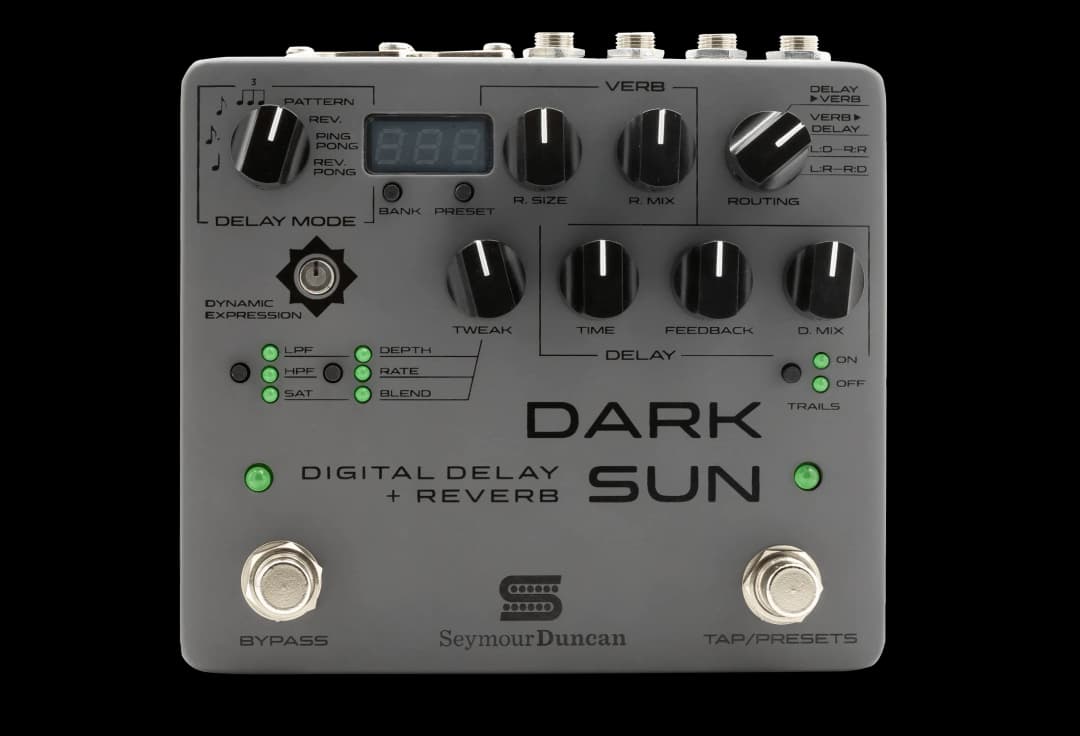 Dark Sun Guitar Pedal By Seymour Duncan