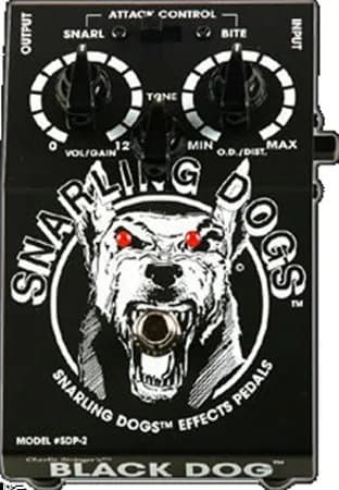 Black Dog Guitar Pedal By Snarling Dogs