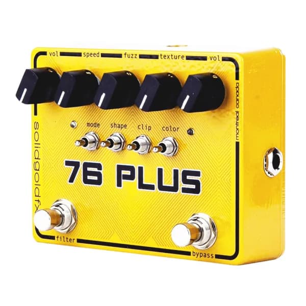 76 Plus Guitar Pedal By SolidGoldFX