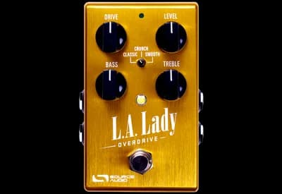 L.A. Lady Overdrive Guitar Pedal By Source Audio