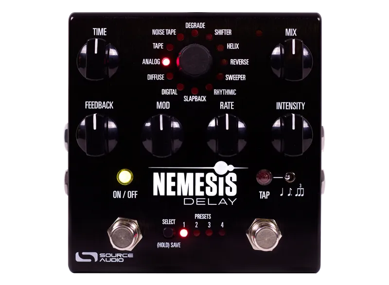 Nemesis Delay Guitar Pedal By Source Audio