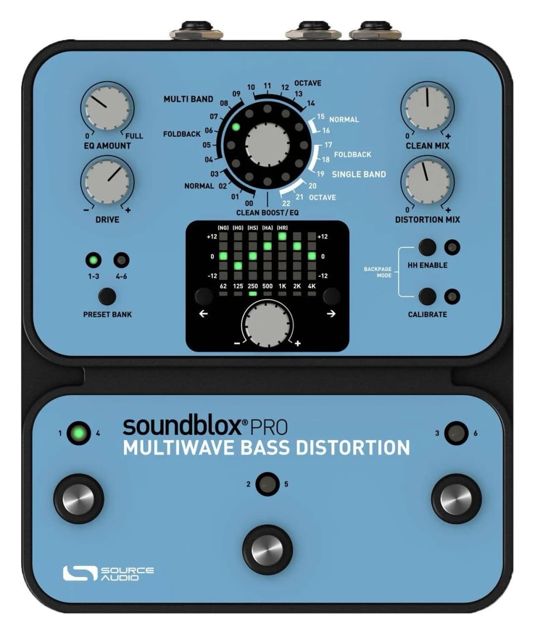 Soundblox Pro Multiwave Bass Distortion Guitar Pedal By Source Audio