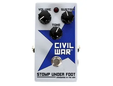 Civil War Fuzz Guitar Pedal By Stomp Under Foot