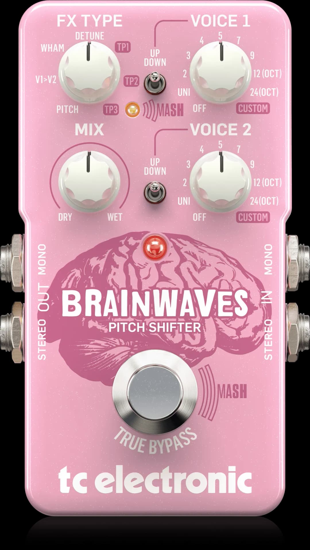 Brainwaves Pitch Shifter Guitar Pedal By TC Electronic