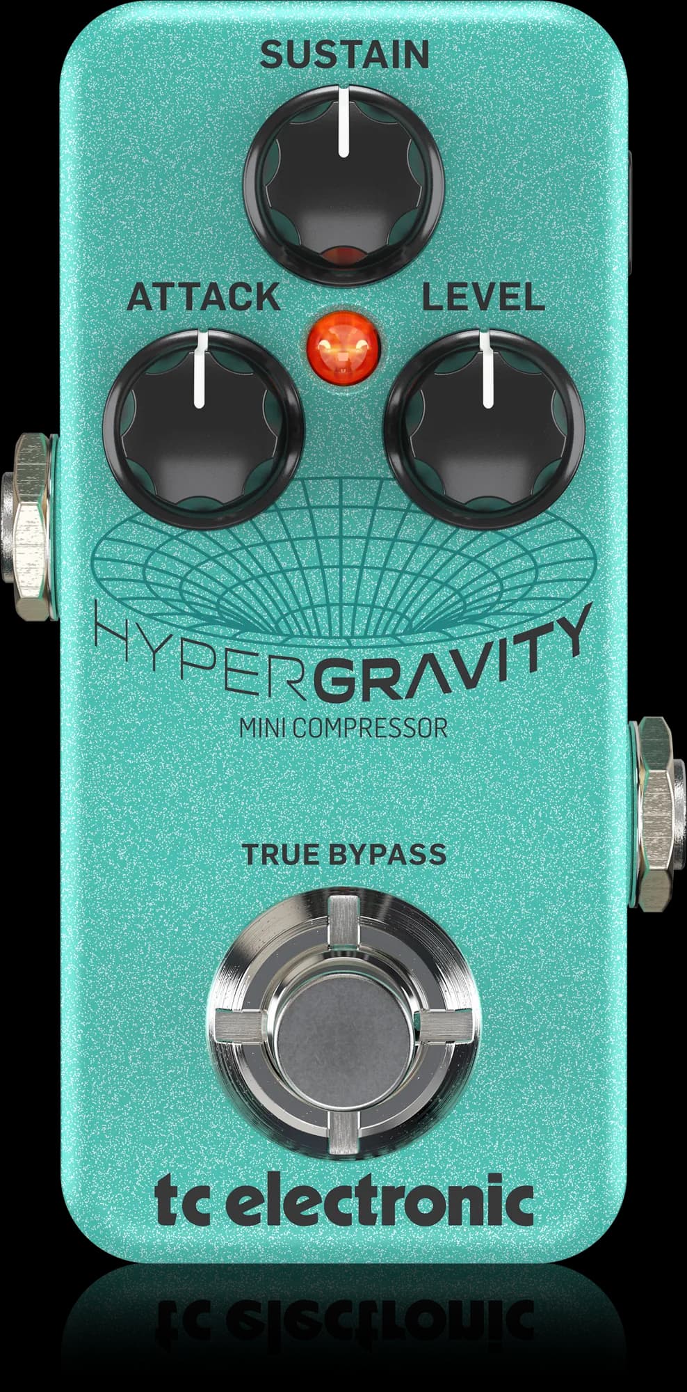 HyperGravity Mini Compressor Guitar Pedal By TC Electronic