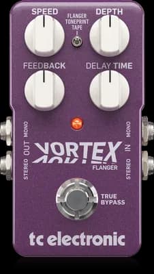 Vortex Flanger Guitar Pedal By TC Electronic