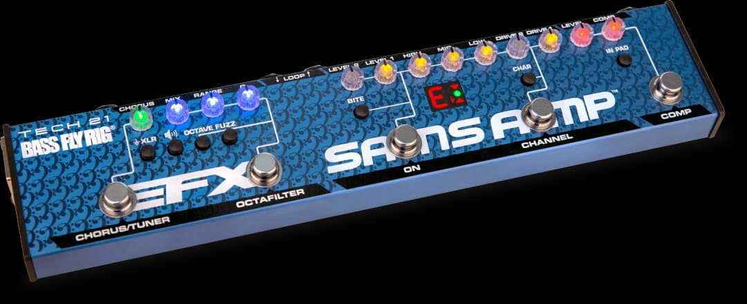 Bass Fly Rig Guitar Pedal By Tech 21