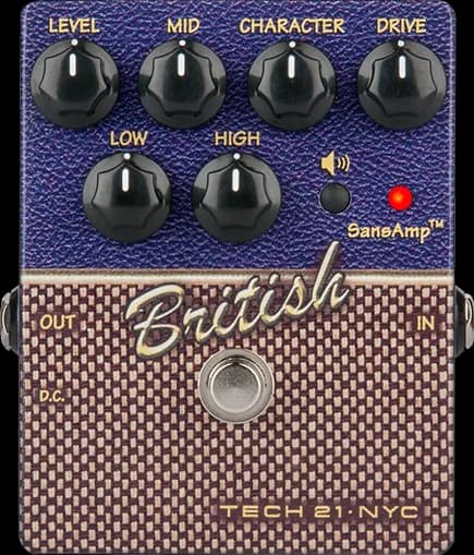 British Guitar Pedal By Tech 21
