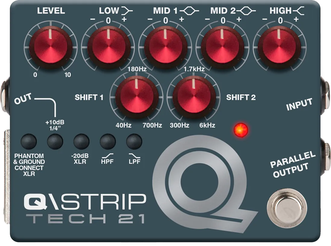 Q\Strip Guitar Pedal By Tech 21