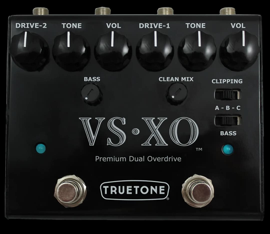 VS-XO Premium Dual Overdrive Guitar Pedal By Truetone