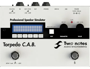 Torpedo C.A.B. Guitar Pedal By Two Notes
