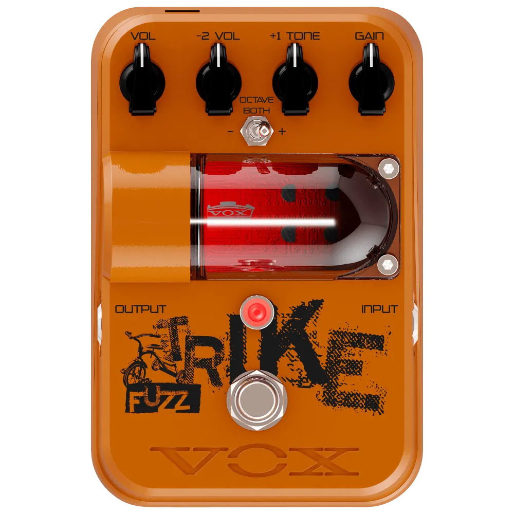 Trike Fuzz Guitar Pedal By Vox