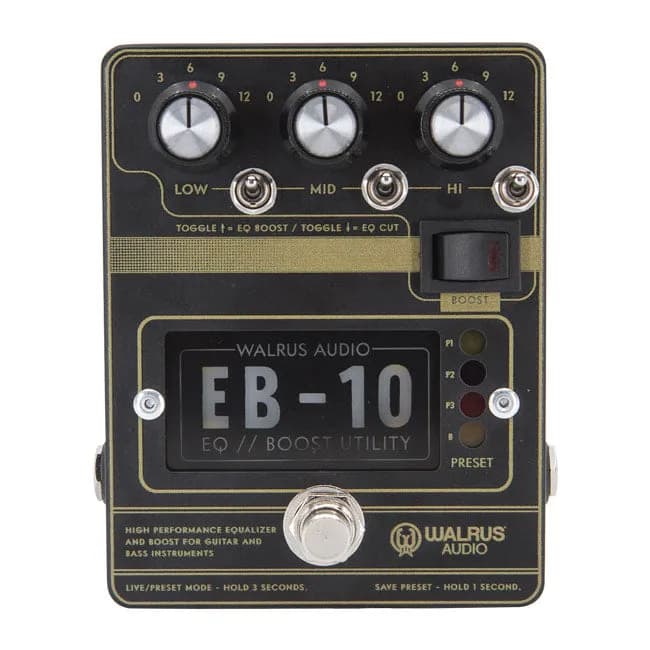 EB-10 Guitar Pedal By Walrus Audio