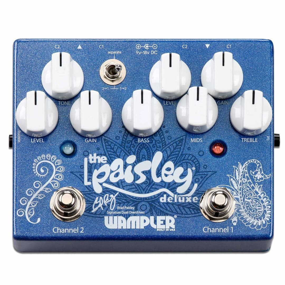The Paisley Drive Deluxe Guitar Pedal By Wampler