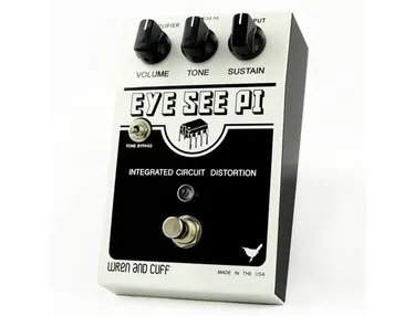 Eye See Pi Op-Amp Distortion Guitar Pedal By Wren and Cuff