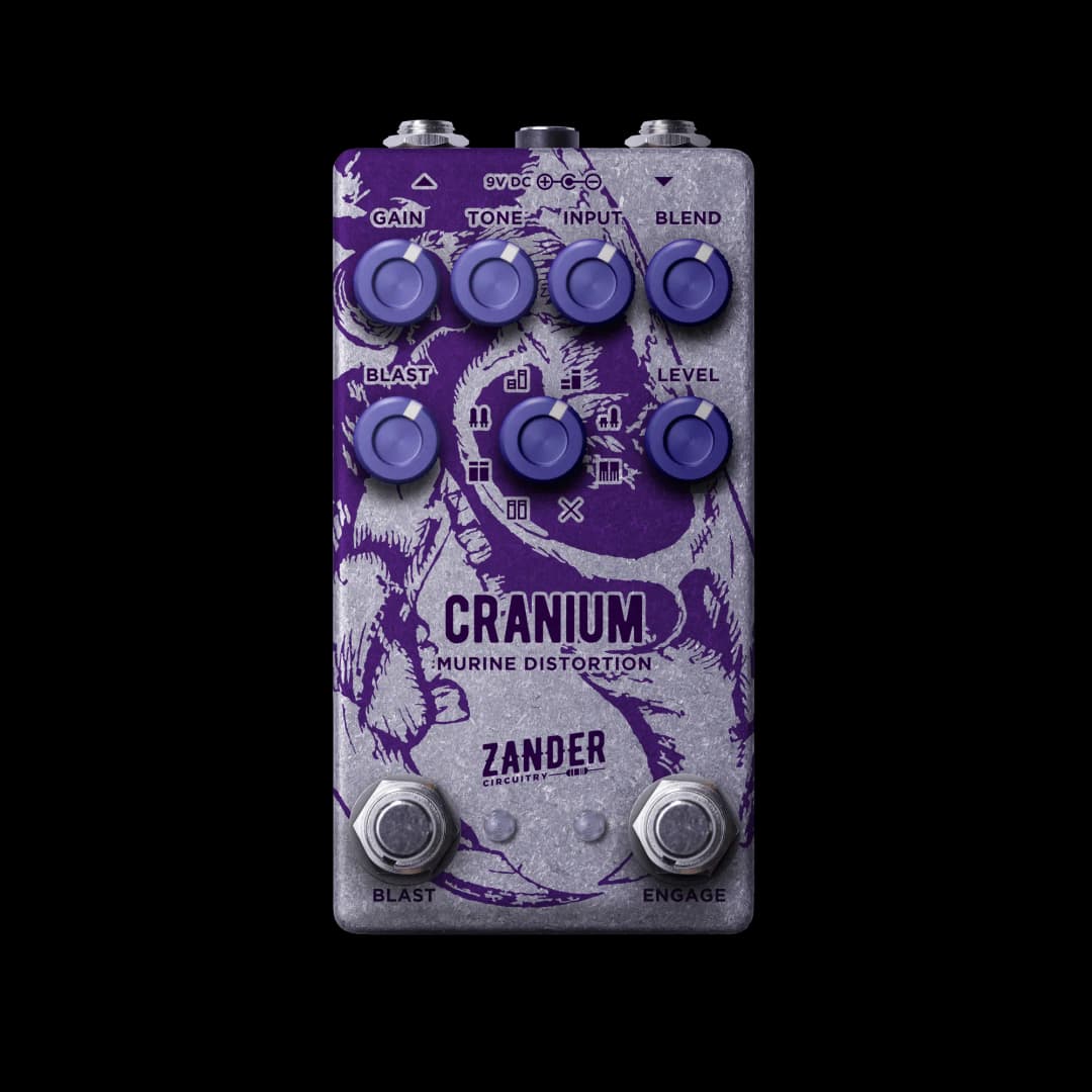 Cranium Guitar Pedal By Zander Circuitry