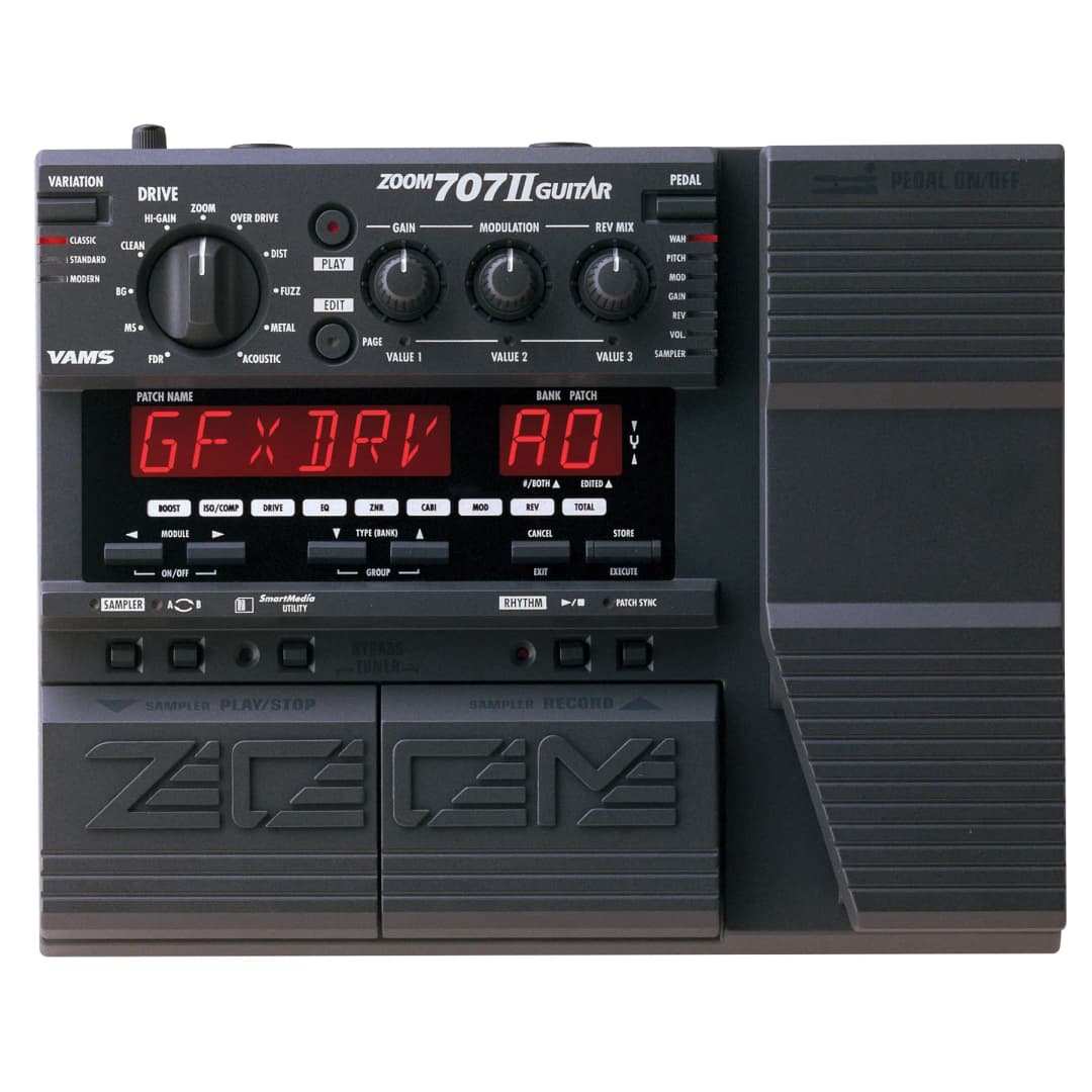 707 II Guitar Pedal By Zoom