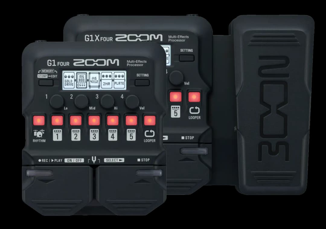 G1 Four Guitar Pedal By Zoom