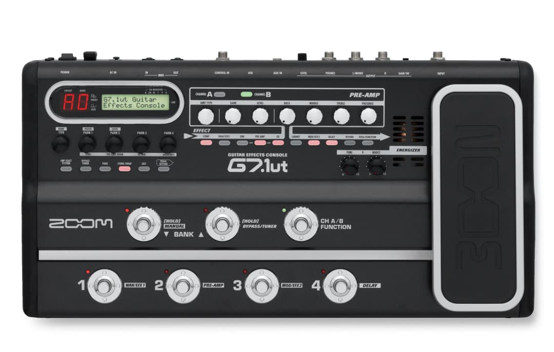 G7.1ut Guitar Pedal By Zoom
