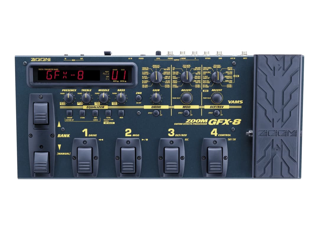 GFX-8 Guitar Pedal By Zoom